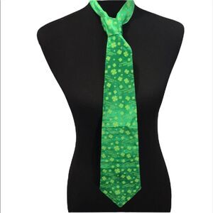 Happy St. Patrick’s Day Tie Green